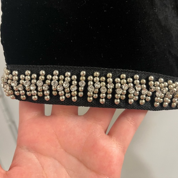 ZARA - Falda Terciopelo Brillos Skirt 🖤🤍🖤 - Picture 5 of 7